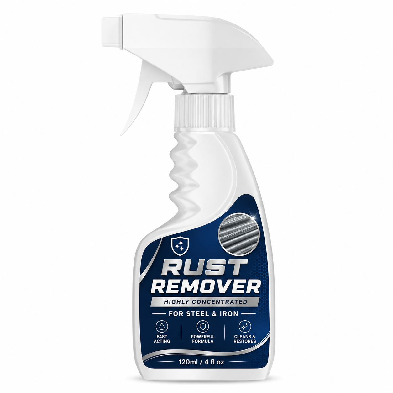 Strong, Penetrating & Fast-Acting Stainless Steel Rust Remover