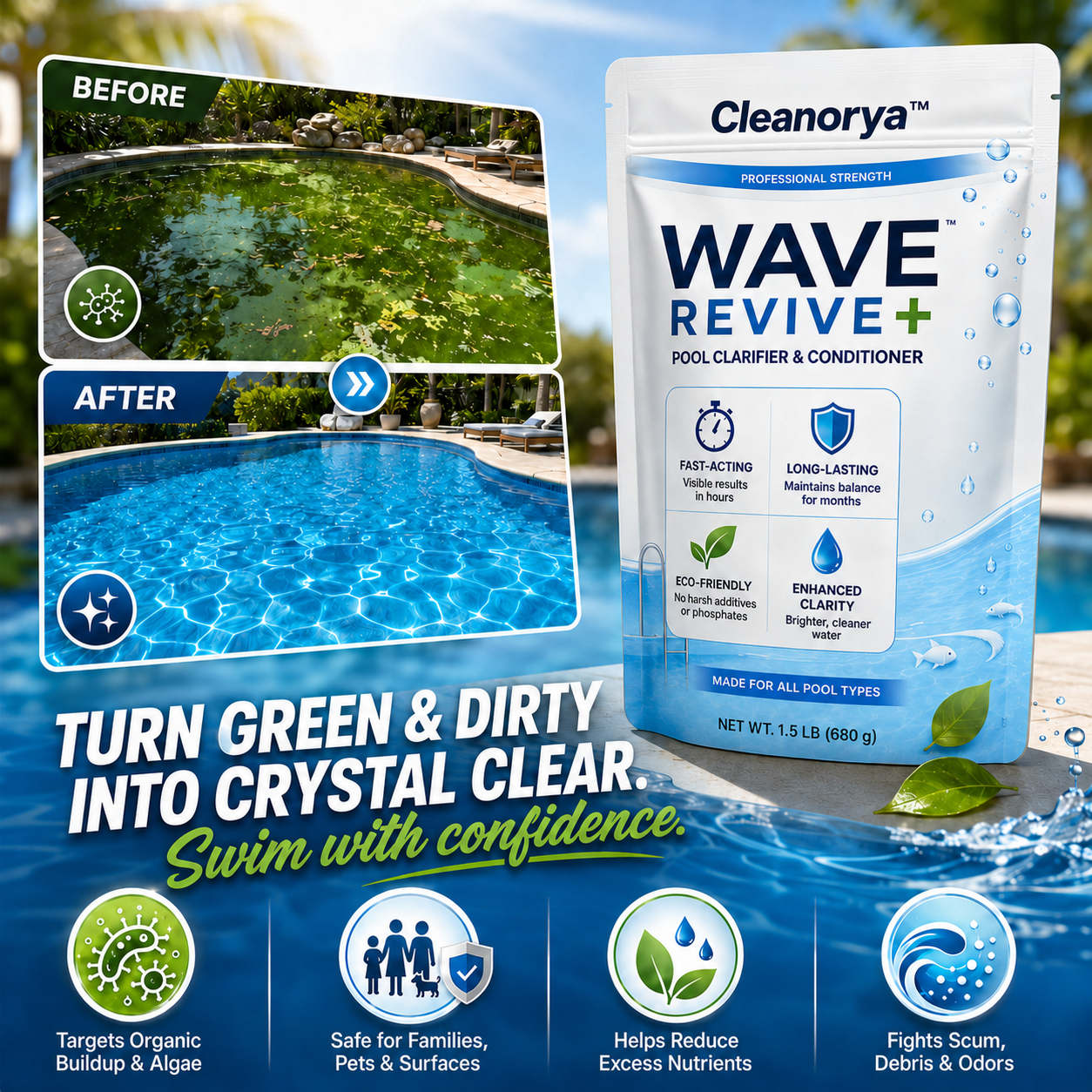 Cleanorya™ Aqua-Sentra Pro Formula
