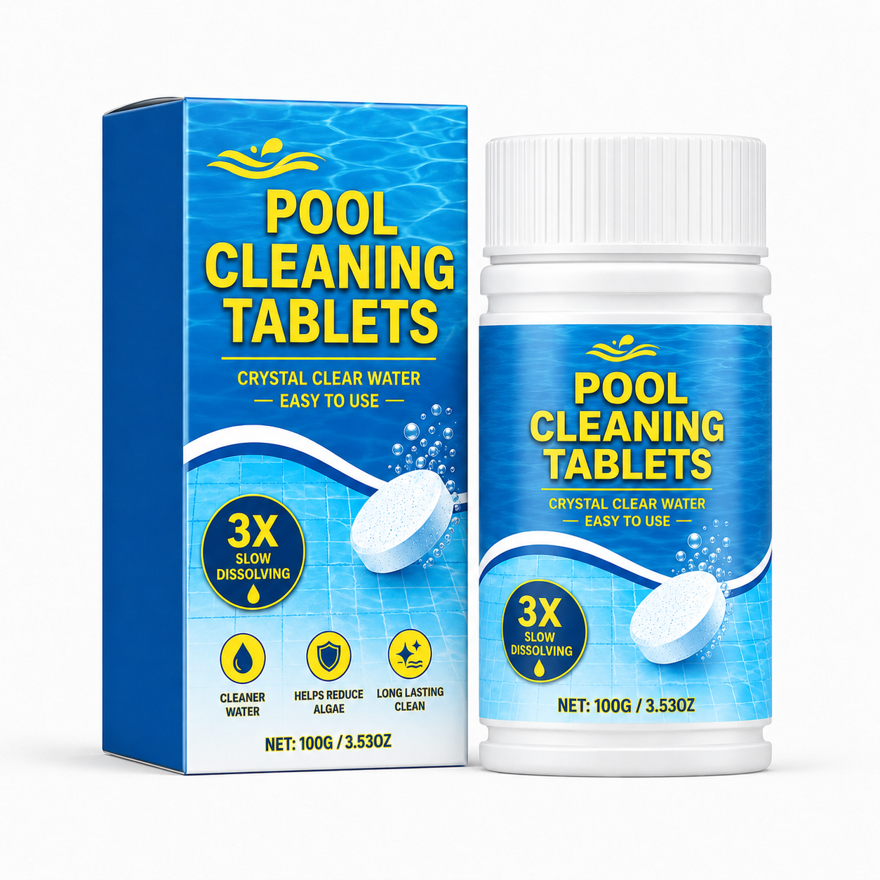 The Next-Gen Pool Purifier is here ✨ 2X Stronger Algae Control, Gentle & Safe for Kids! 👨‍👩‍👧‍👦