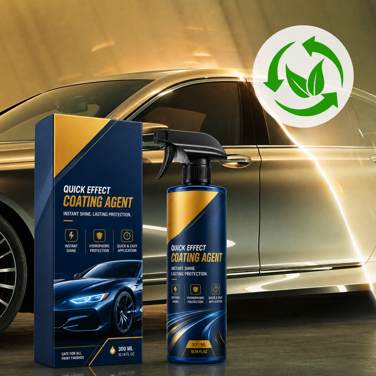 Car Coating Spray for Shine & Protection