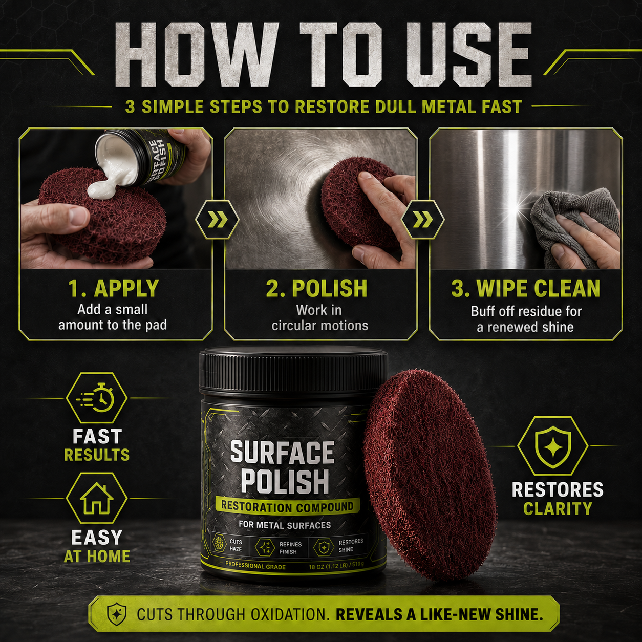 All-in-One Surface Restoration Polish with Pad