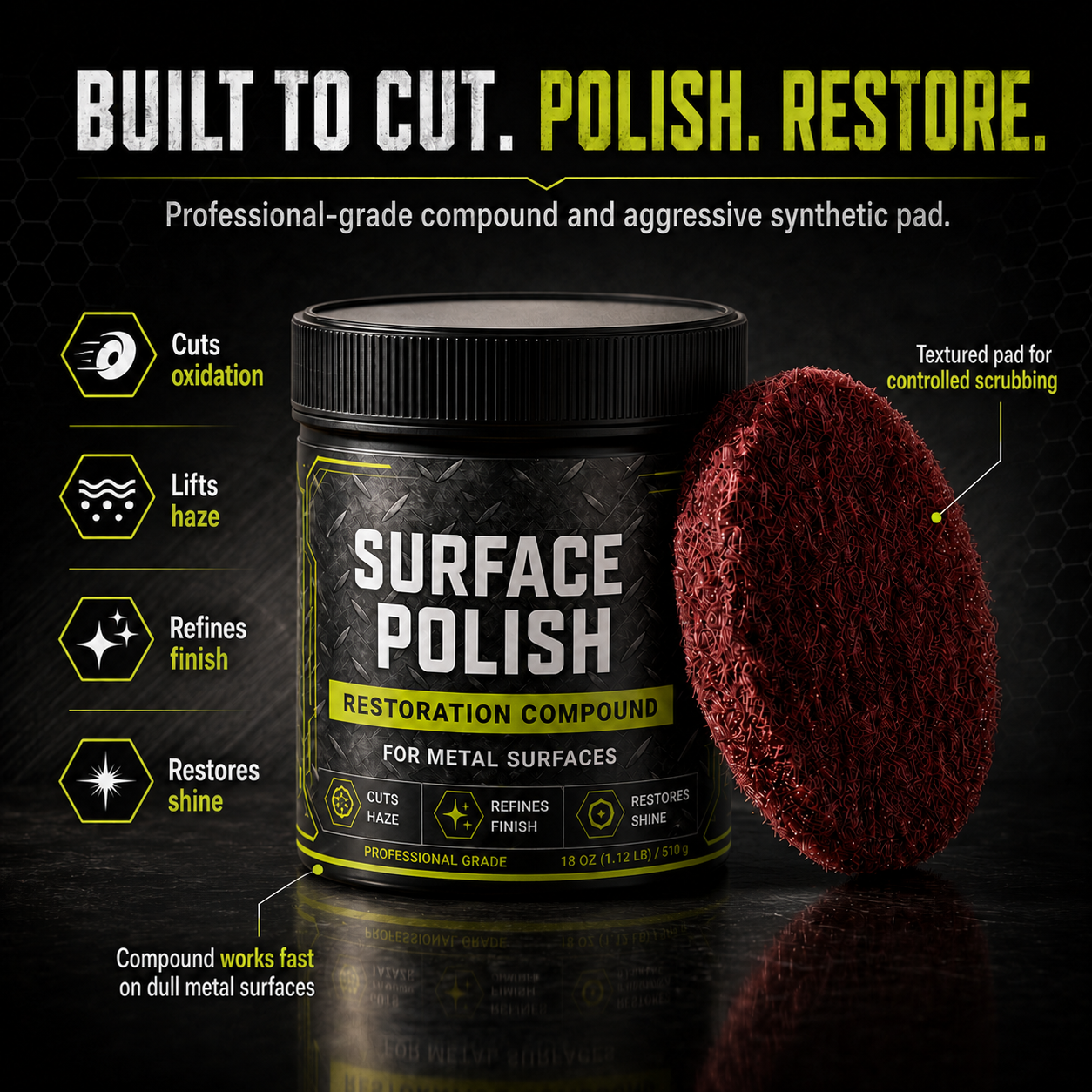 All-in-One Surface Restoration Polish with Pad