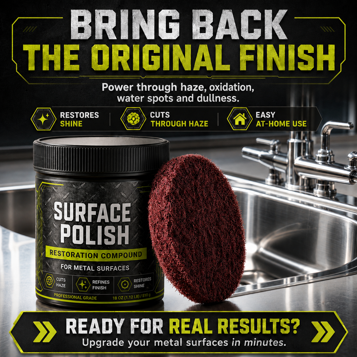 All-in-One Surface Restoration Polish with Pad