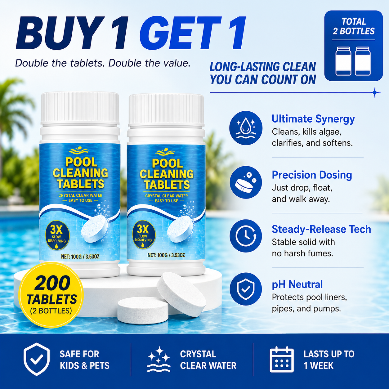 Buy 1 Get 1 Free💧 $12 bottle piece