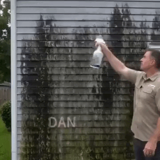 Outdoor Cleaner animated product use demonstration