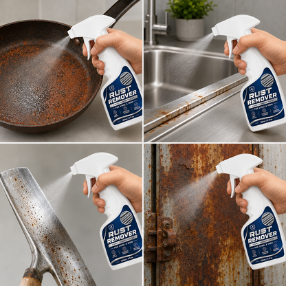 Strong, Penetrating & Fast-Acting Stainless Steel Rust Remover